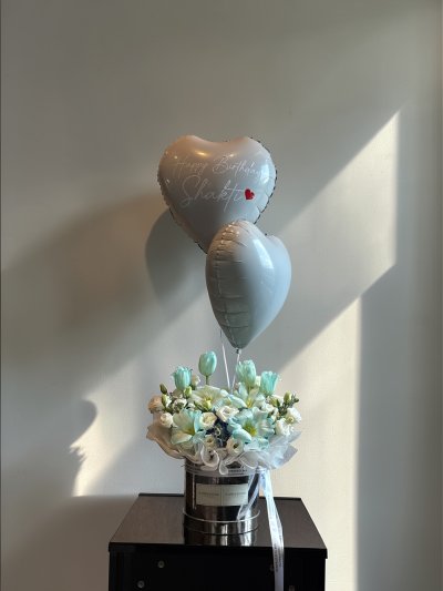 Blue Tulips Box